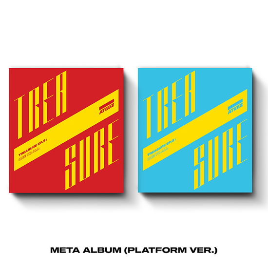 Cover for Ateez · Treasure EP.3 : One To All [META ALBUM] (Platform Ver.) (Digital Code + Merch) [Digital code edition] (2022)