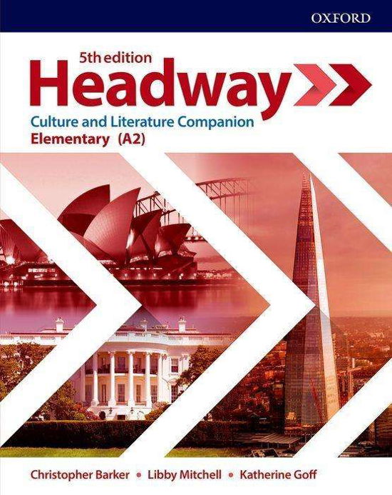 Cover for Oxford Editor · Headway: Elementary Culture &amp; Literature Companion - Headway (Paperback Book) [5 Revised edition] (2019)