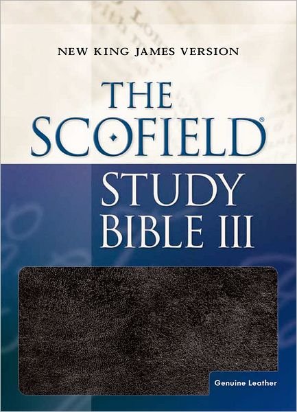 Cover for Oxford University Press · Scofield Study Bible III-NKJV (Läderbok) [Black] (2002)
