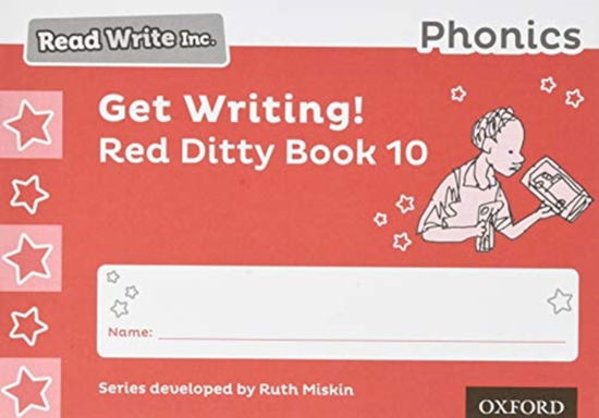 Cover for Ruth Miskin · Read Write Inc. Phonics: Get Writing! Red Ditty Book 10 Pack of 10 - Read Write Inc. Phonics (Taschenbuch) (2017)