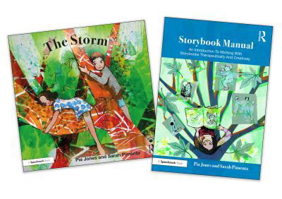 The Storm and Storybook Manual: For Children Growing Through Parents' Separation - Therapeutic Fairy Tales - Pia Jones - Books - Taylor & Francis Ltd - 9780367689360 - August 7, 2020