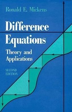 Cover for Mickens · Difference Equations Theroy and (Book) (1991)