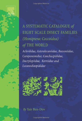 Cover for Ben-Dov, Yair (Department of Entomology, Agricultural Research Organization, The Volcanic Center, Bet Dagen, Israel) · A Systematic Catalogue of Eight Scale Insect Families (Hemiptera: Coccoidea) of the World: Aclerdidae, Asterolecaniidae, Beesoniidae, Carayonemidae, Conchaspididae, Dactylopiidae, Kerriidae and Lecanodiaspididae (Hardcover Book) (2006)