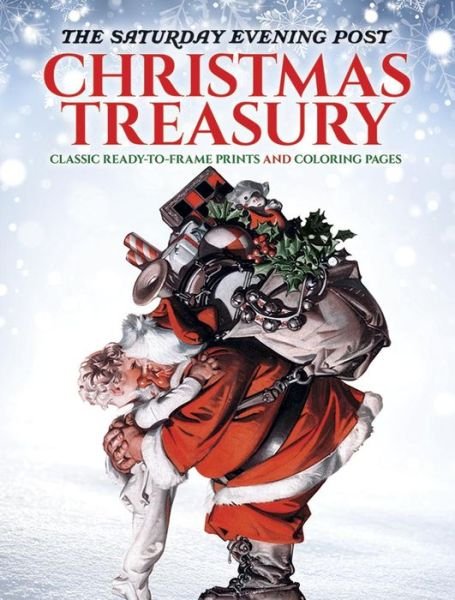Cover for Marty Noble · The Saturday Evening Post Christmas Treasury: 30 Classic Ready-to-Frame Prints with Coloring Pages (Paperback Book) (2018)