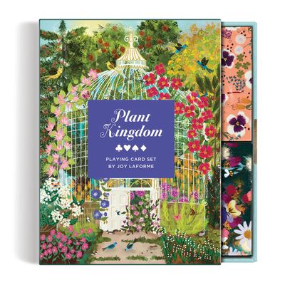 Joy Laforme Plant Kingdom Playing Card Set - Galison - Kirjat - Galison - 9780735381360 - torstai 18. tammikuuta 2024