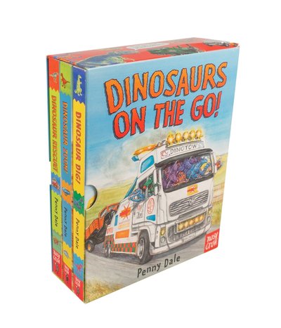 Cover for Penny Dale · Dinosaurs on the Go! - Dinosaurs on the Go (Board book) (2016)