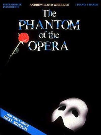 Cover for Andrew Lloyd Webber · Phantom of the Opera - Andrew Lloyd Webber (Paperback Book) (1998)