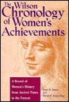 Cover for HW Wilson · Wilson Chronology of Women's Achievements (Innbunden bok) [1st edition] (1998)