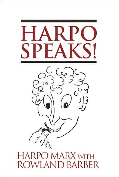 Cover for Harpo Marx · Harpo Speaks! - Limelight (Taschenbuch) (1985)