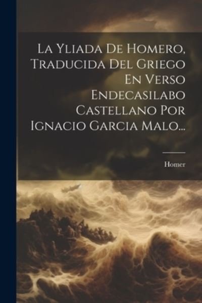 Cover for Homer · Yliada de Homero, Traducida Del Griego en Verso Endecasilabo Castellano Por Ignacio Garcia Malo... (Buch) (2023)