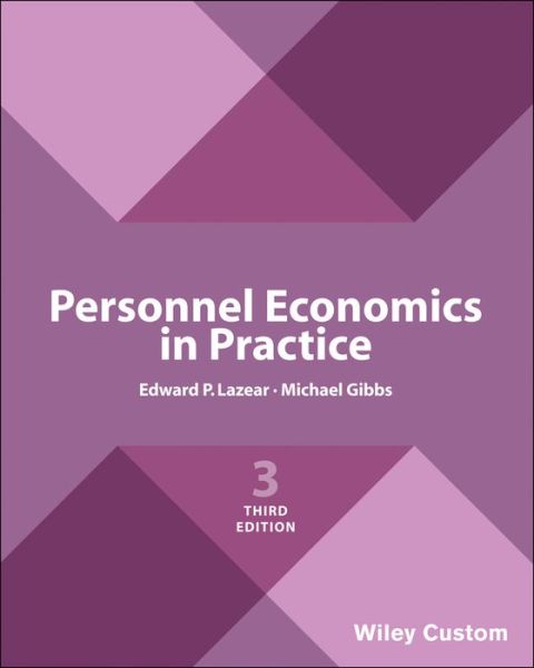 Cover for Lazear, Edward P. (Stanford University) · Personnel Economics in Practice (Paperback Bog) (2017)