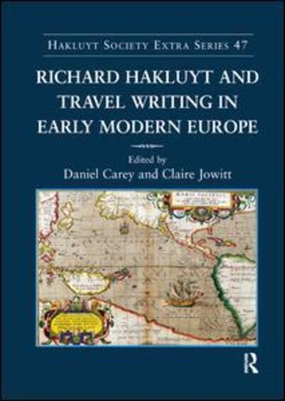 Cover for Claire Jowitt · Richard Hakluyt and Travel Writing in Early Modern Europe (Paperback Book) (2017)