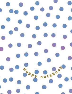 Cover for Ally Foryou · Blue dots design Notebook (Paperback Book) (2021)