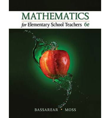 Cover for Bassarear, Tom (Keene State College) · Mathematics for Elementary School Teachers (Paperback Book) (2015)