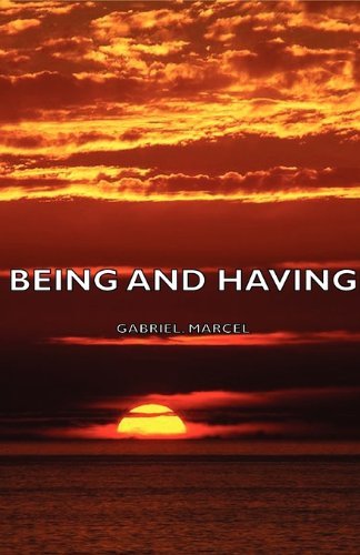 Cover for Gabriel Marcel · Being and Having (Pocketbok) (2007)