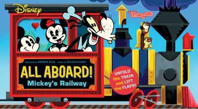 Disney All Aboard! Mickey’s Railway (An Abrams Extend a Book) - An Abrams Extend-a-Book - Nichole Mara - Books - Abrams - 9781419752360 - March 23, 2021