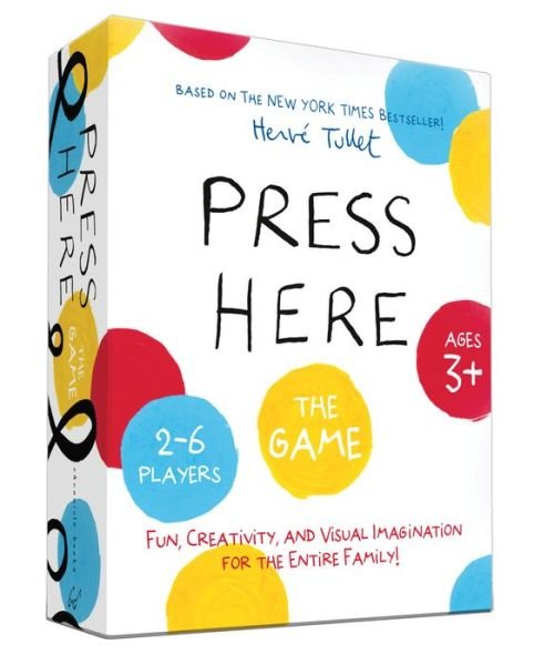 Press Here Game - Herve Tullet - Jogo de tabuleiro - Chronicle Books - 9781452137360 - 22 de setembro de 2014