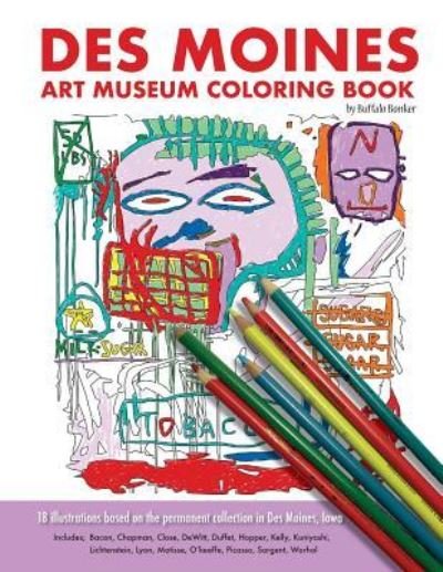 Cover for Buffalo Bonker · Des Moines Art Museum Adult Coloring Book (Paperback Book) (2016)