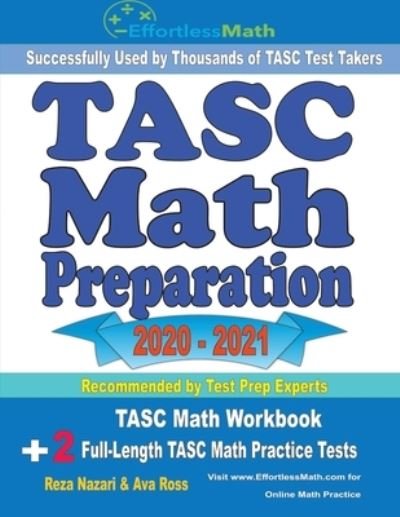 Cover for Ava Ross · TASC Math Preparation 2020 - 2021 (Paperback Book) (2020)