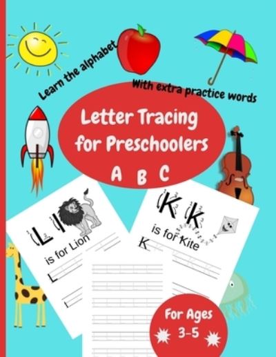 Cover for Edubooks Forkids · Letter Tracing For Preschoolers (Paperback Book) (2019)