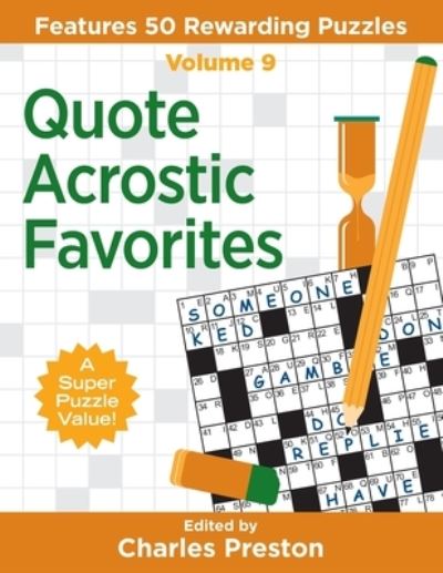 Cover for Charles Preston · Quote Acrostic Favorites (Paperback Book) (2021)