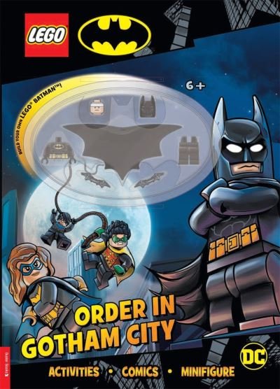 LEGO® Batman™: Order in Gotham City (with LEGO® Batman™ minifigure) - LEGO® Minifigure Activity - Lego® - Livros - Michael O'Mara Books Ltd - 9781780559360 - 19 de janeiro de 2023