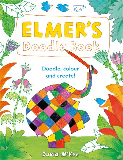 Cover for David McKee · Elmer's Doodle Book (Paperback Book) (2019)