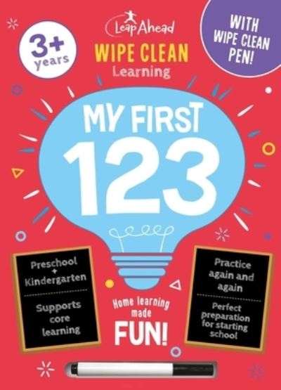 Cover for Igloobooks · Leap Ahead Wipe-Clean Learning: My First 123 (Pocketbok) (2022)