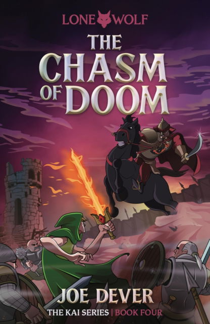 Cover for Joe Dever · The Chasm of Doom (Junior Edition): Lone Wolf #4 (Paperback Book) (2024)