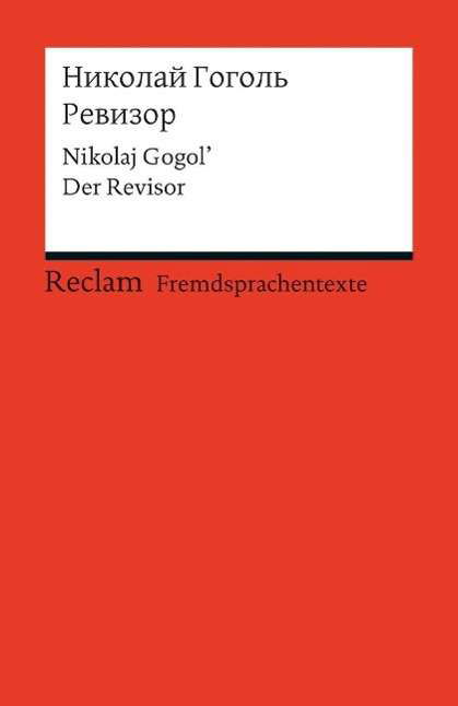 Reclam UB 19836 Gogol.Revizor - Nikolaj Gogol - Kirjat -  - 9783150198360 - 
