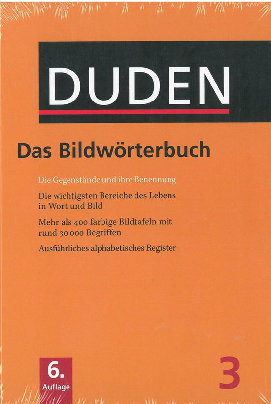 Duden: Duden - Das Bildwörterbuch - Duden - Livres - Duden - 9783411040360 - 30 août 2005