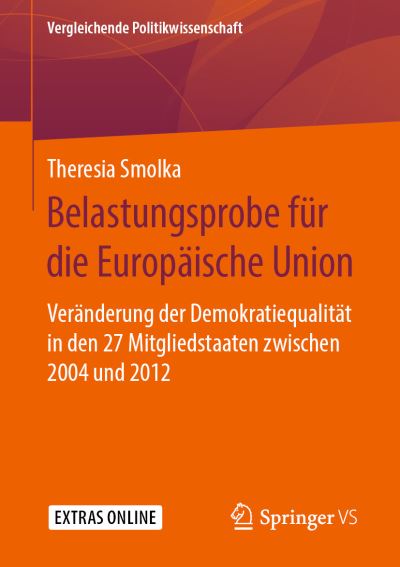 Cover for Smolka · Belastungsprobe für die Europäis (Book) (2019)