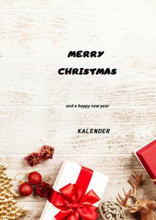 Cover for Schreiber · Kalender Merry Christmas and (Book)