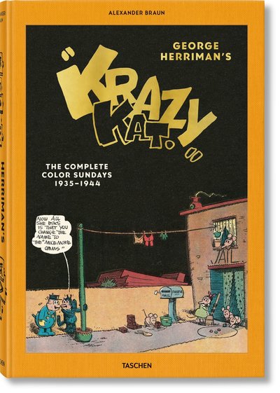 Cover for Alexander Braun · George Herriman’s “Krazy Kat”. The Complete Color Sundays 1935–1944 (Book) (2019)