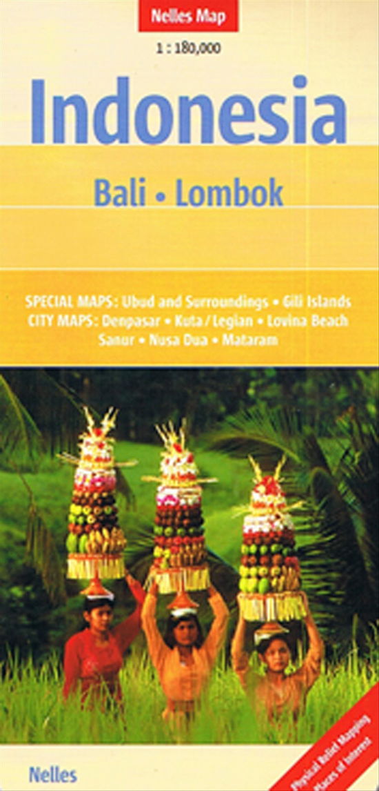 Nelles Map: Bali & Lombok - Nelles Verlag - Książki - Nelles Verlag - 9783865742360 - 31 grudnia 2011