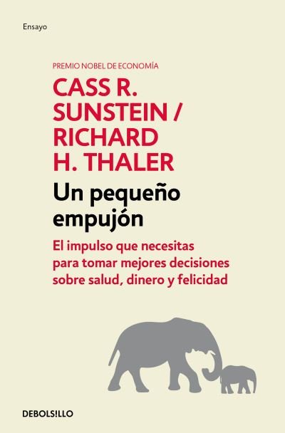Cover for Richard H. Thaler · Un pequeno empujon / Nudge (Pocketbok) (2022)