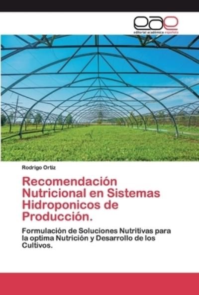 Cover for Ortiz · Recomendación Nutricional en Sist (Bog) (2020)