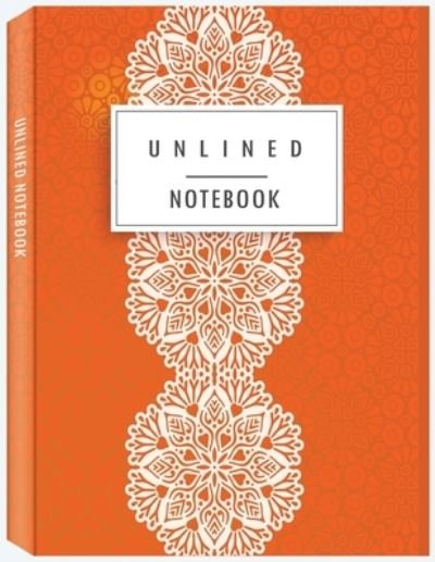 Cover for Rfza · Unlined Notebook : 100 pages Unruled Blank Notebook (Pocketbok) [Unlined Notebook edition] (2020)