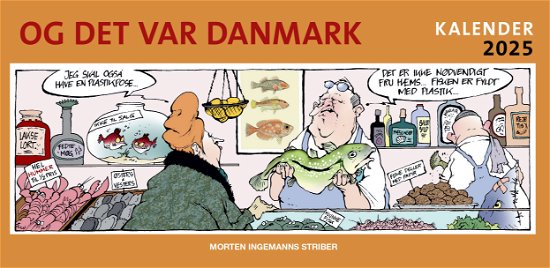 Cover for Morten Ingemann · Og det var Danmark kalender 2025 (Indbundet Bog) [1. udgave] (2024)