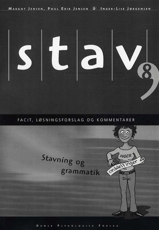 Cover for Poul Erik Jensen Inger-Lise Jørgensen · STAV 8 - Facit, løsningsforslag og kommentarer, 6. udgave (Hæftet bog) [6. udgave] (2016)
