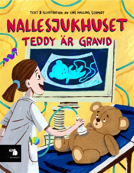 Cover for Line Malling Schmidt · Nallesjukhuset: Teddy är gravid (Gebundesens Buch) (2024)