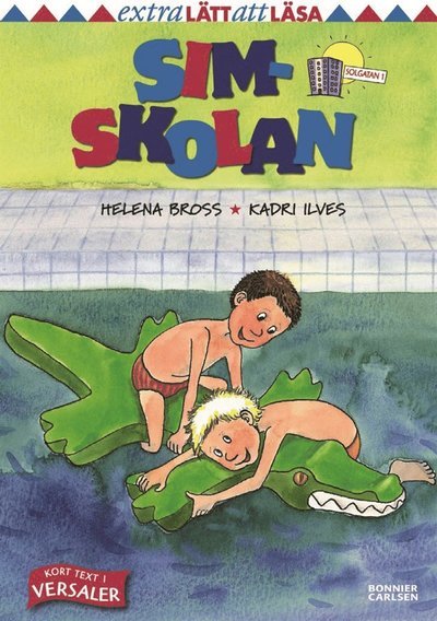 Cover for Helena Bross · Axel och Omar: Simskolan (ePUB) (2016)