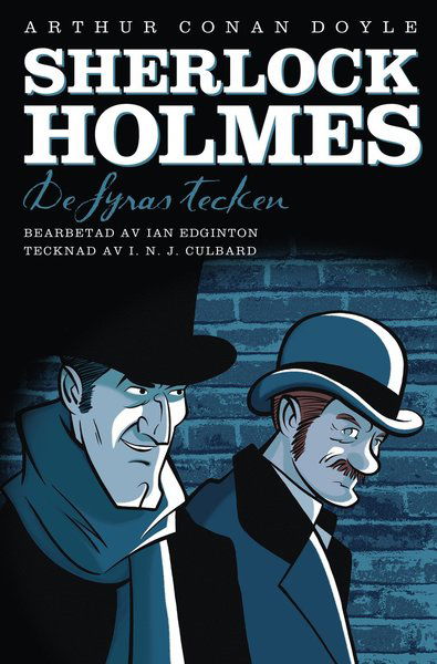 Cover for Ian Edginton Arthur Conan Doyle · Sherlock Holmes. De fyras tecken (Paperback Book) (2015)