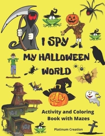 Cover for Power Smart Books · I Spy My Halloween World (Paperback Book) (2020)