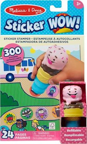 Cover for Melissa &amp; Doug · Sticker Wow Ice Cream (50242) (Juguetes) (2024)