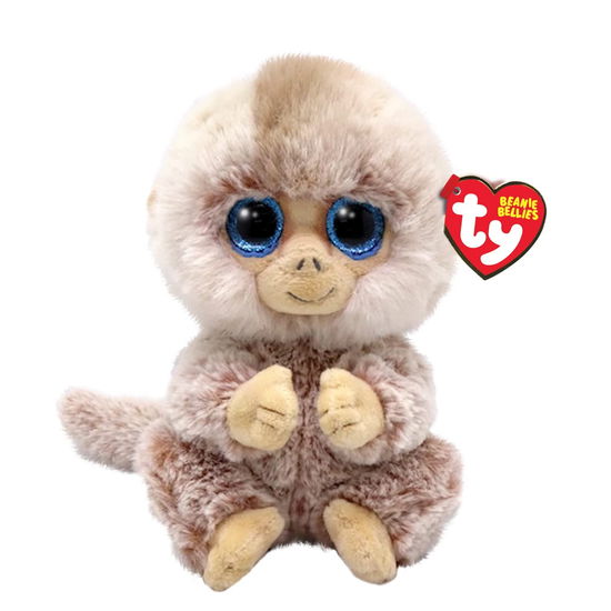 Ty Beanie Babies Bellies Stubby Monkey 15cm - Ty Beanie - Merchandise - TY UK LTD - 0008421410361 - June 9, 2023