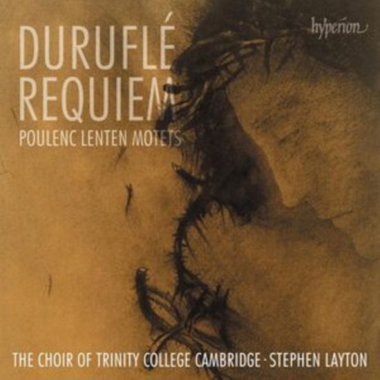 Cover for Choir Of Trinity College Cambridge · Durufle: Requiem &amp; Poulenc: Lenten Motets (CD) (2024)