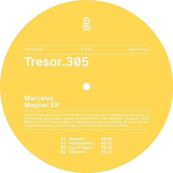 Magnus - Marcelus - Music - TRESOR - 0666017325361 - June 29, 2018