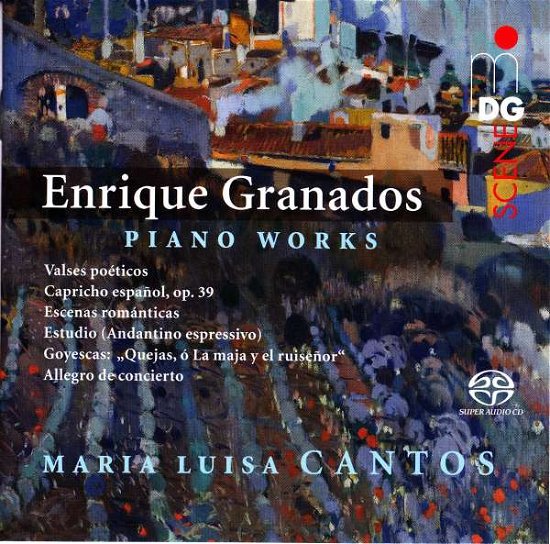 Cover for Maria Luisa Cantos · Piano Works MDG Klassisk (SACD) (2017)