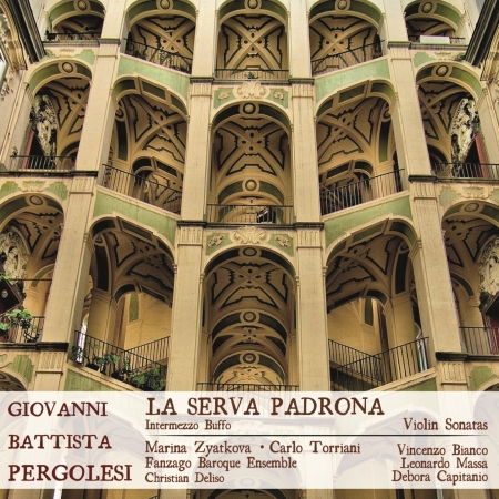 Cover for Pergolesi / Fanzago Baroque Ensemble · Pergolesi: La Serva Padrona (CD) (2019)